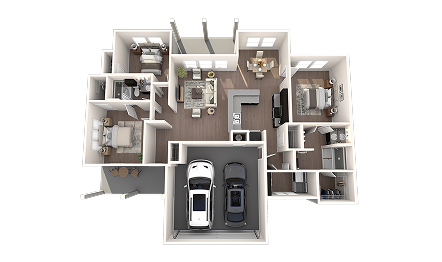 Senior Living Floor Plans in Burleson TX | Senior Living Apartments