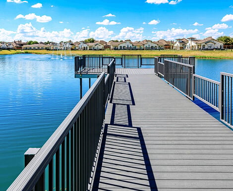 Outdoor Lake Near Memory Care Facility Outdoor Lake Near Memory Care Facility